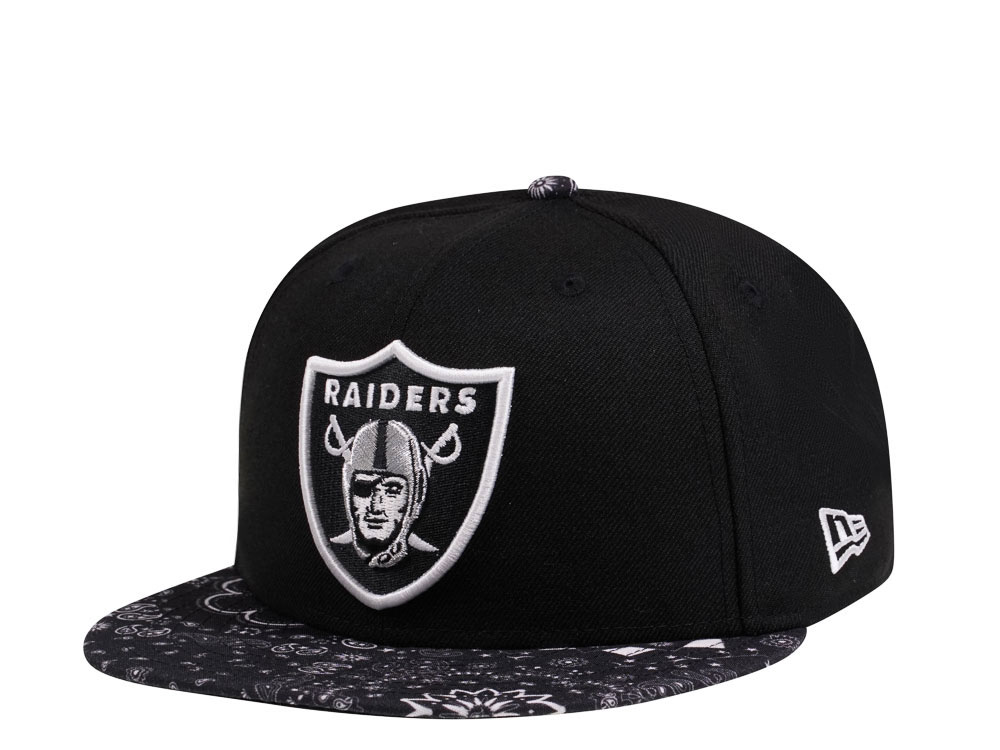 New Era Las Vegas Raiders Paisley Edition 9Fifty Snapback Hat