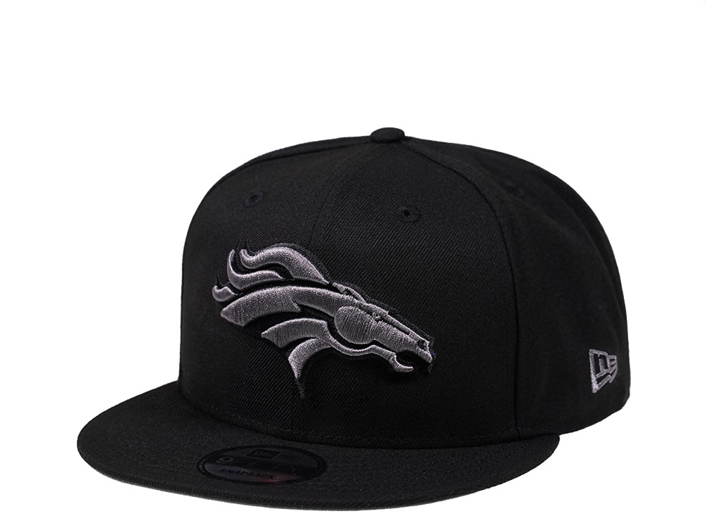 NEW ERA DENVER BRONCOS DARK GRAY EDITION 9FIFTY SNAPBACK HAT