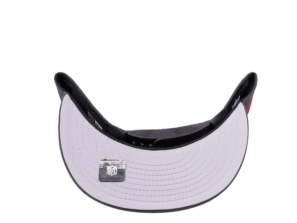 New Era Kansas City Chiefs Dark Graphite Edition 9Fifty Snapback Hat