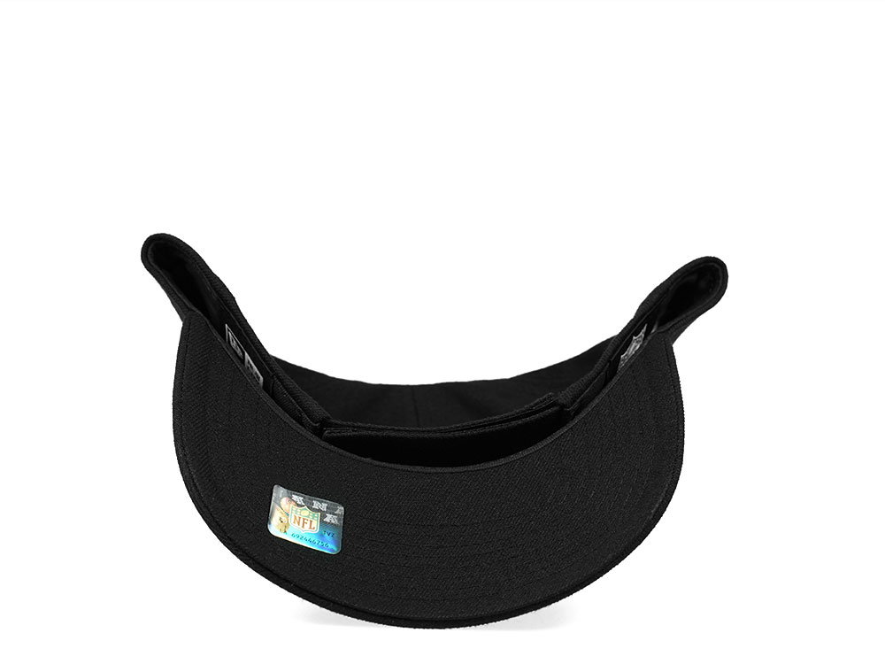 New Era Las Vegas Raiders All Black 9Forty Strapback Hat
