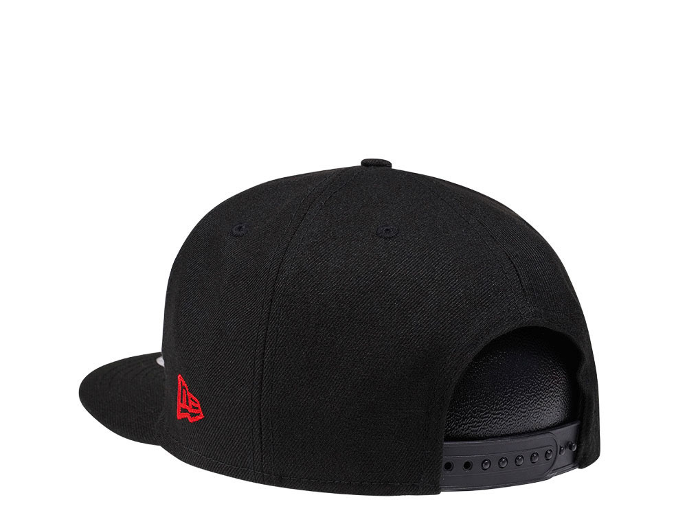 New Era Seattle Seahawks Black and Red Edition 9Fifty Snapback Hat