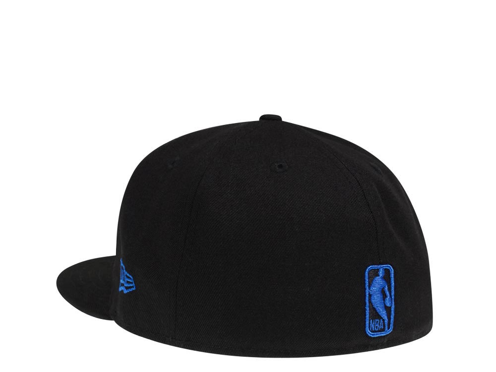 NEW ERA DENVER NUGGETS BLACK COBALT EDITION 59FIFTY FITTED HAT