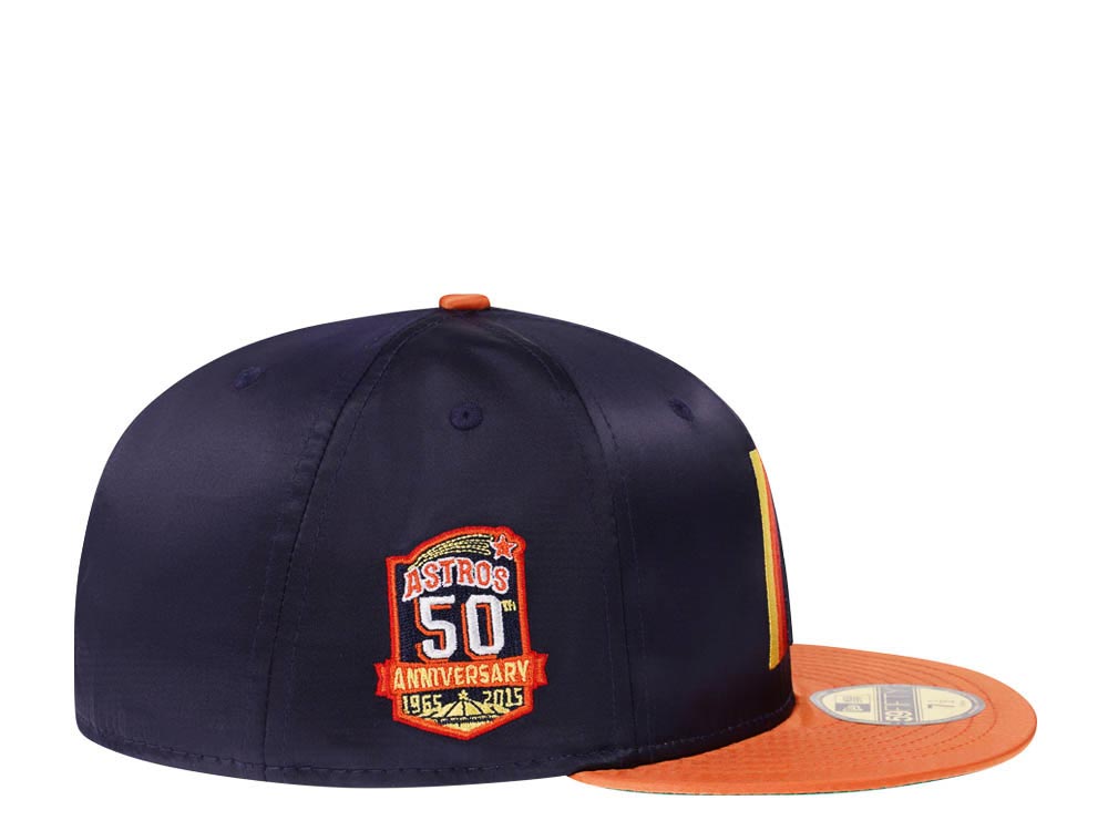 New Era Houston Astros 50th Anniversary Satin Elite 59Fifty Fitted Hat