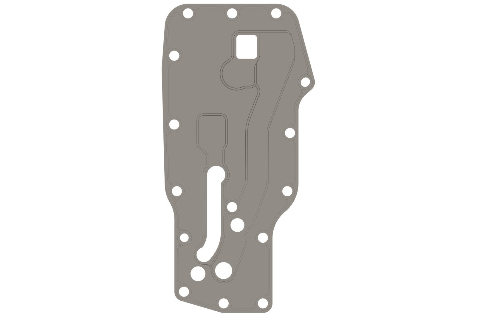 CUMMINS QSB 6.7 OIL COOLER GASKET 3974127-AAFT - GESTOR DE PARTES