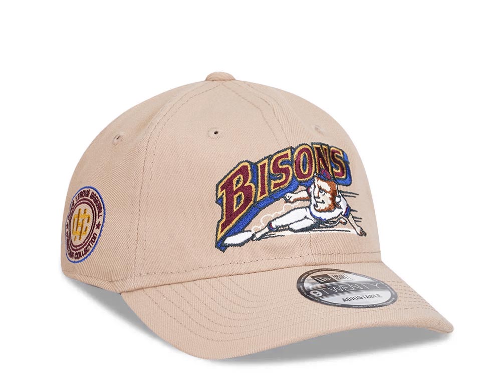 New Era Buffalo Bisons Beige 9Twenty Strapback Hat