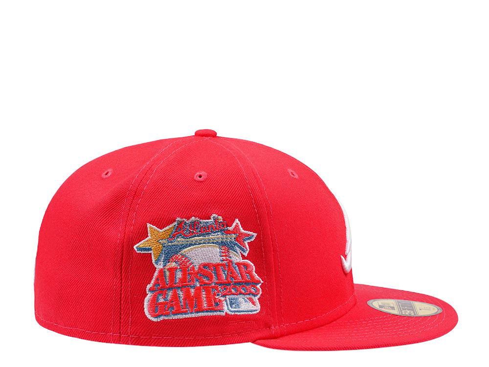New Era Atlanta Braves All Star Game 2000 Lava and Glacier Blue Edition 59Fifty Fitted Hat