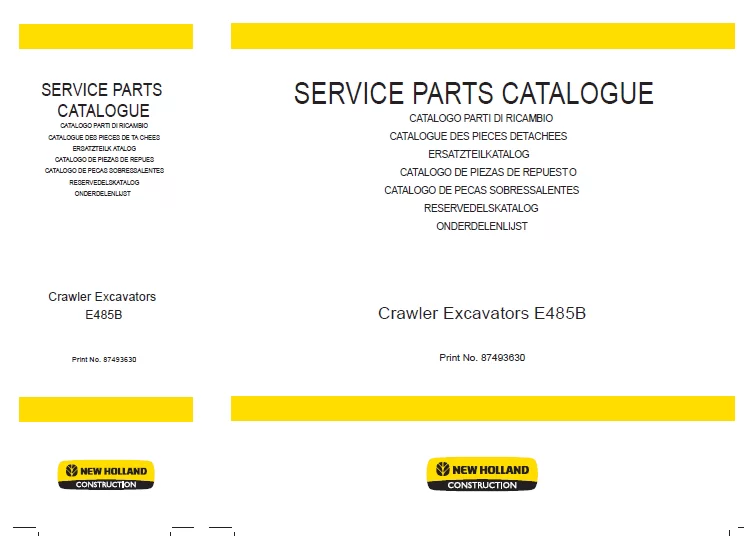 MANUAL PARTES NEW HOLLAND E485B REPOWERING