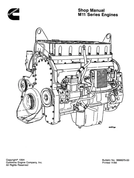 MANUAL SERVICIO KOMATSU ENGINE SERIE M11