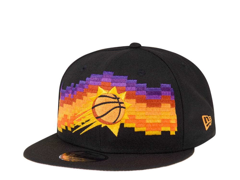 New Era Phoenix Suns Black in Black Edition 9Fifty Snapback Hat