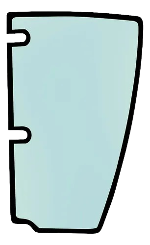 RH DOOR GLASS