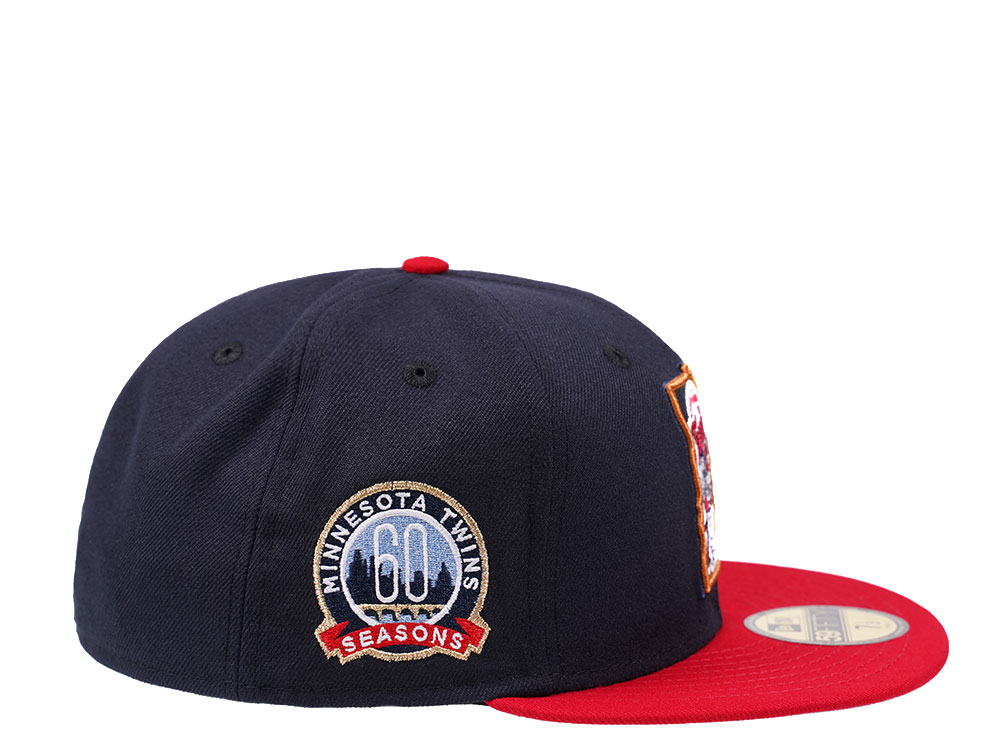 New Era Minnesota Twins 60 Seasons Two Tone Edition 59Fifty Fitted Hat