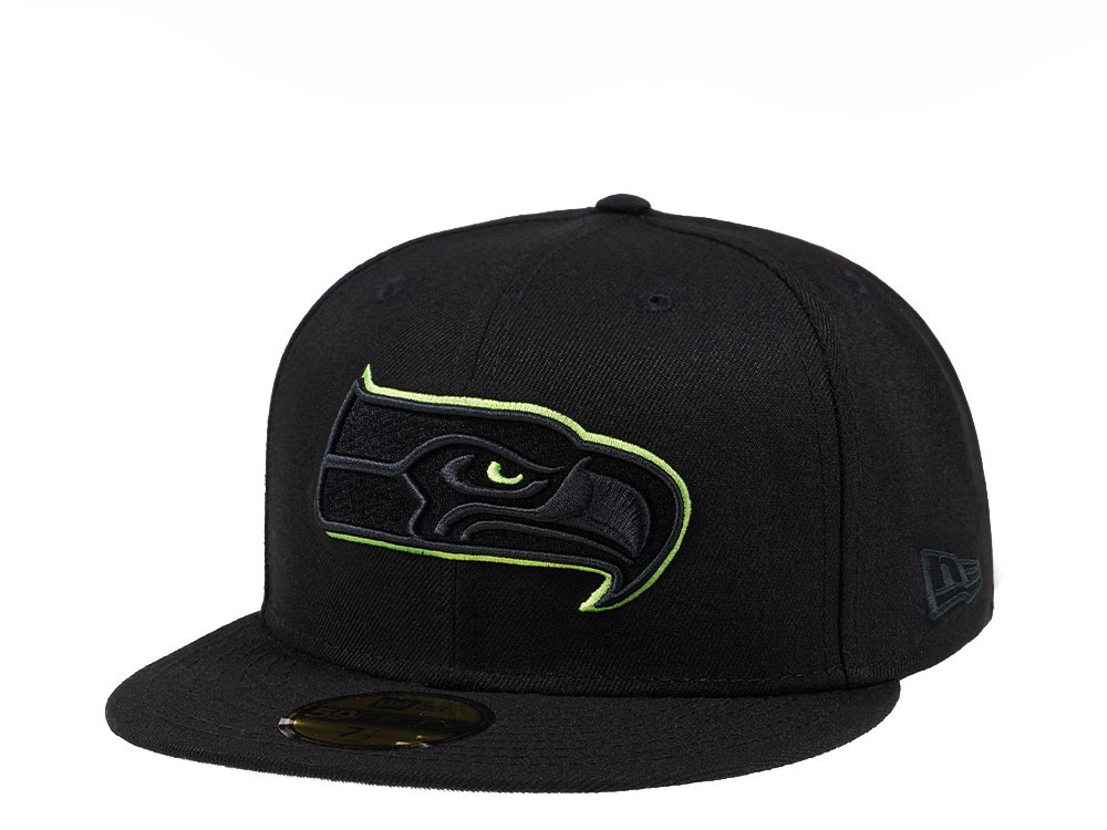 New Era Seattle Seahawks Green Action 59Fifty Fitted Cap-7