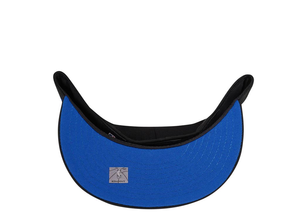 NEW ERA DENVER NUGGETS BLACK COBALT EDITION 59FIFTY FITTED HAT