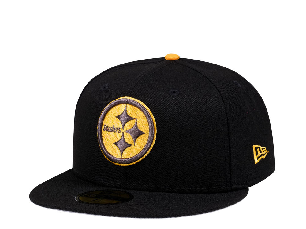 New Era Pittsburgh Pirates Black and Yellow Edition 59Fifty Fitted Hat