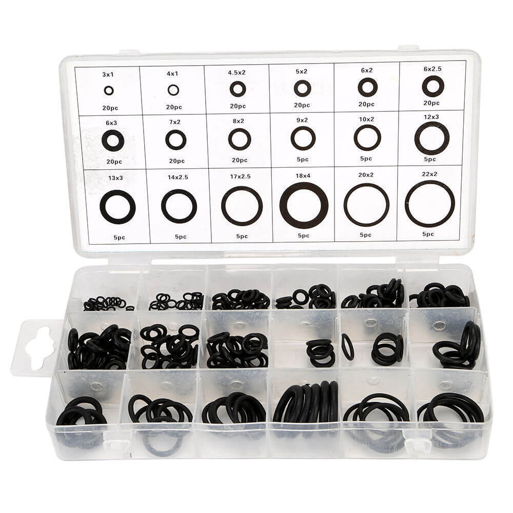 KIT UNIVERSAL ANILLOS DE CAUCHO (HYUNDAI/DOOSAN) (376PC)