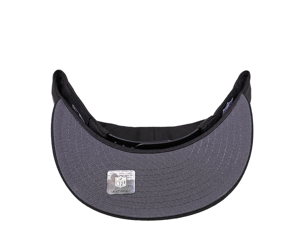 NEW ERA DENVER BRONCOS DARK GRAY EDITION 9FIFTY SNAPBACK HAT