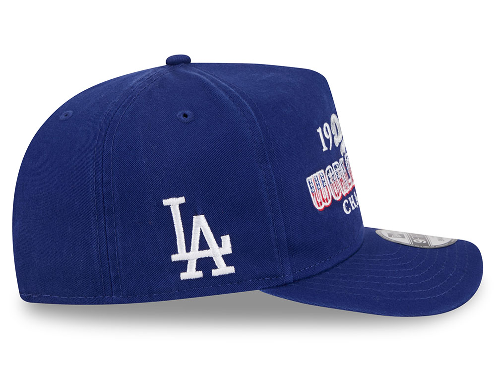 New Era Los Angeles Dodgers World Series Champions 1988 Historic Blue Edition 9Fifty A Frame Snapback Hat