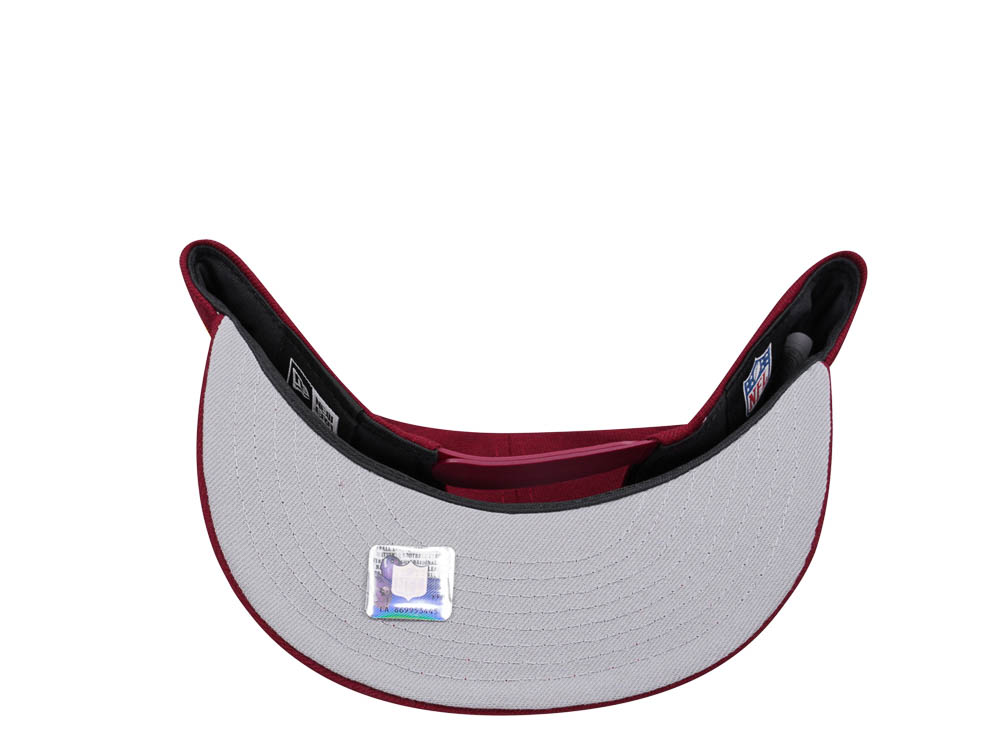 NEW ERA WASHINGTON COMMANDERS MAROON CLASSIC EDITION 9FIFTY SNAPBACK HAT