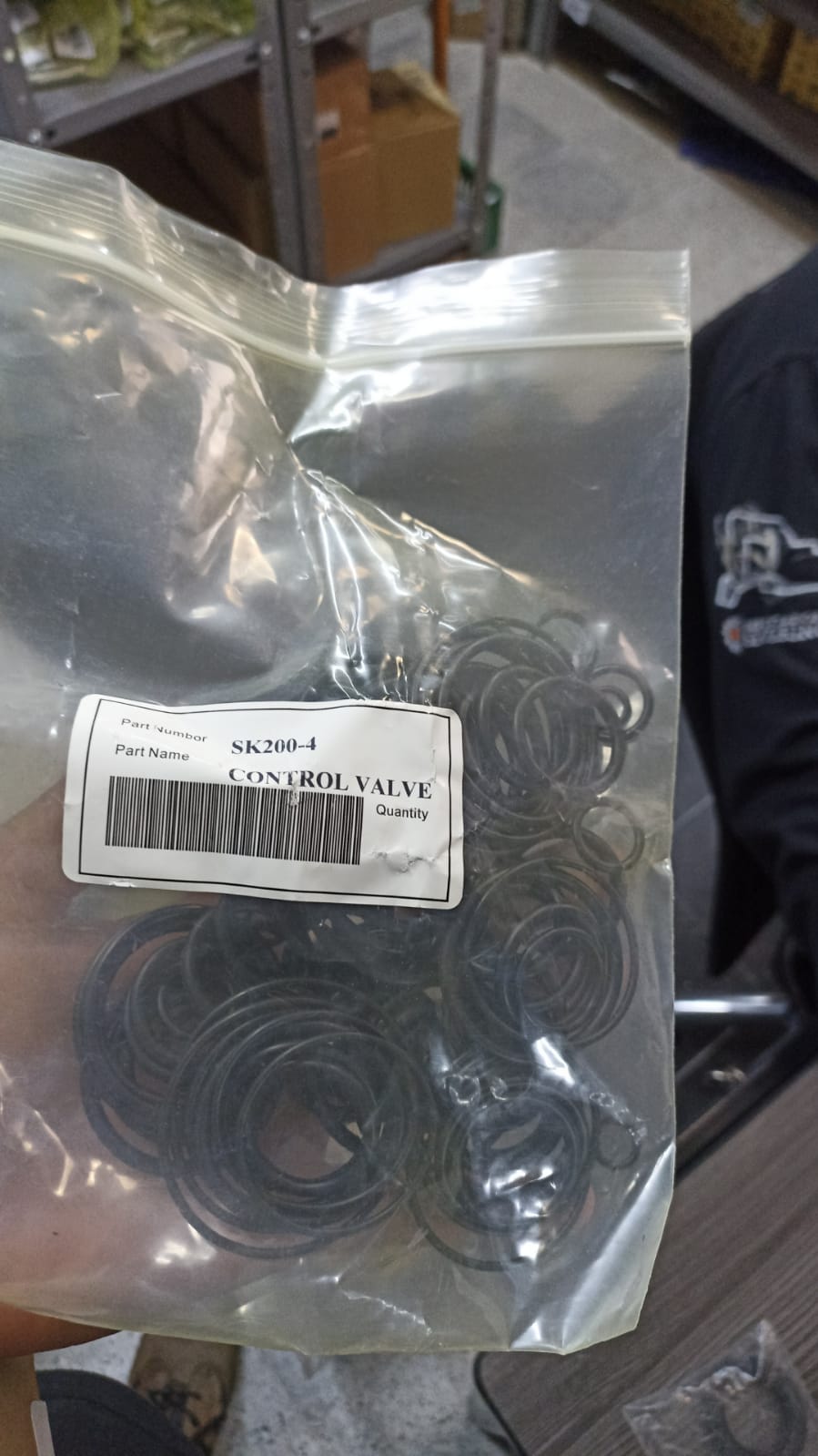 KOBELCO SK200-4 CONTROL VALVE SEAL KIT (SKCV-SK200-4-ANOK)