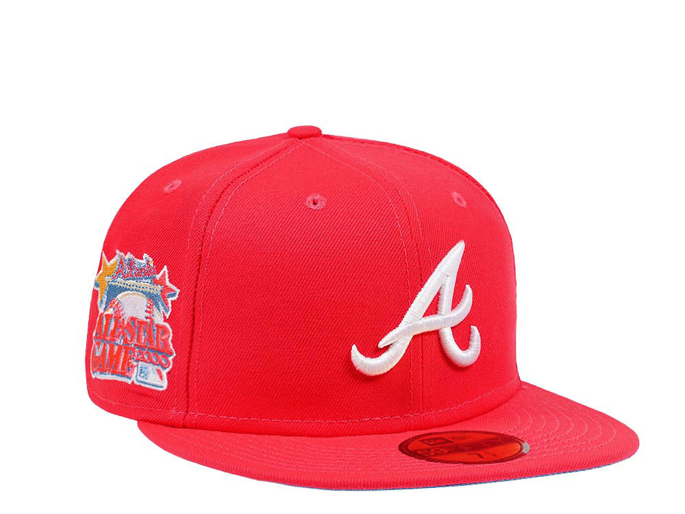 New Era Atlanta Braves All Star Game 2000 Lava and Glacier Blue Edition 59Fifty Fitted Hat