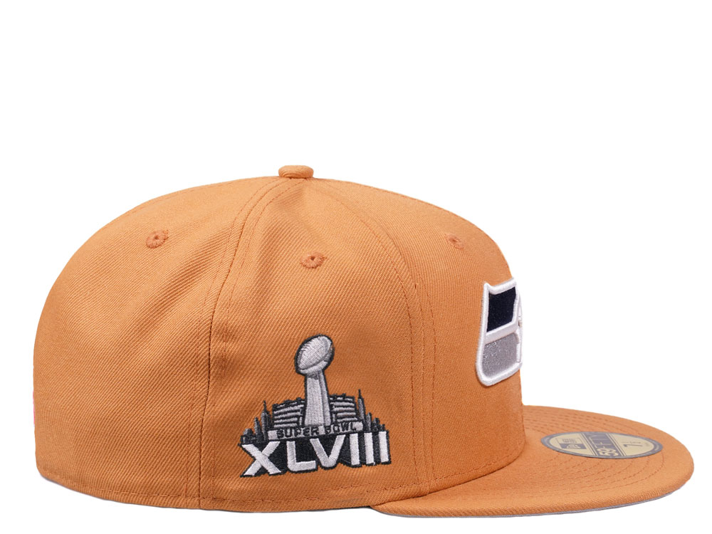 New Era Seattle Seahawks Super Bowl XLVIII Golden Memories Collection 59Fifty Fitted Hat